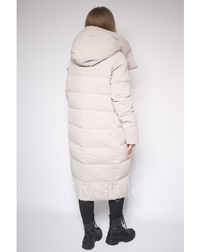 Довга жіноча зимова куртка (3903)