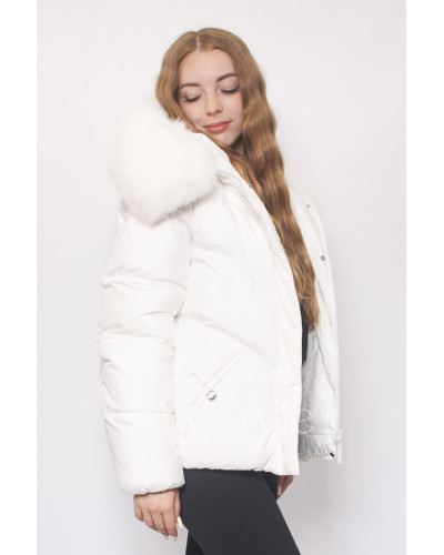 Жіноча зимова куртка з хутром (511)