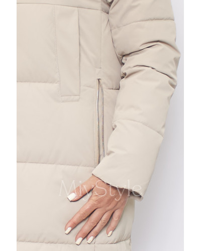 Довга жіноча зимова куртка (126)