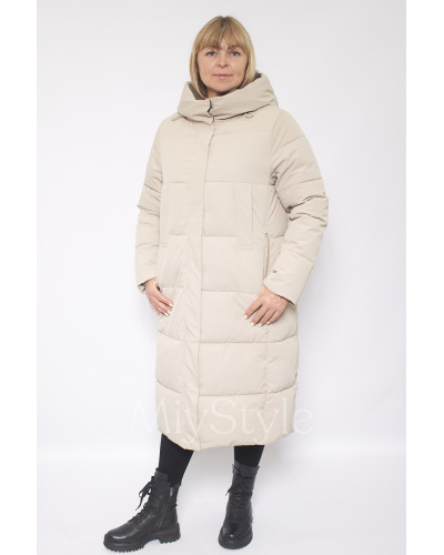 Довга жіноча зимова куртка (126)