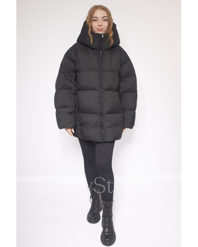 Жіноча зимова куртка оверсайз (393)
