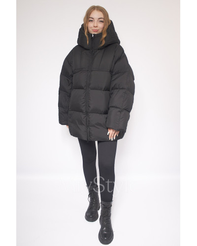 Жіноча зимова куртка оверсайз (393)