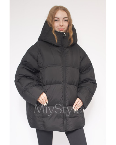 Жіноча зимова куртка оверсайз (393)