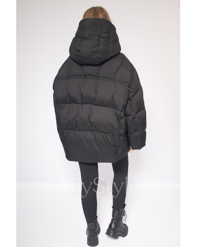 Жіноча зимова куртка оверсайз (393)
