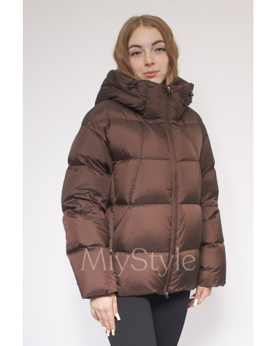 Жіночий зимовий пуховик (50556)