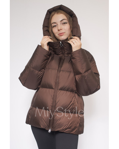 Жіночий зимовий пуховик (50556)