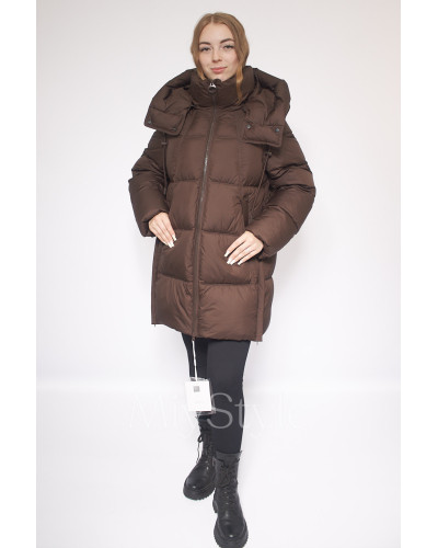Довга жіноча зимова куртка (386)