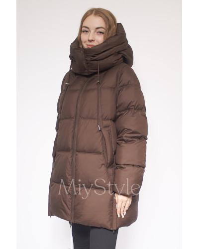 Довга жіноча зимова куртка (386)