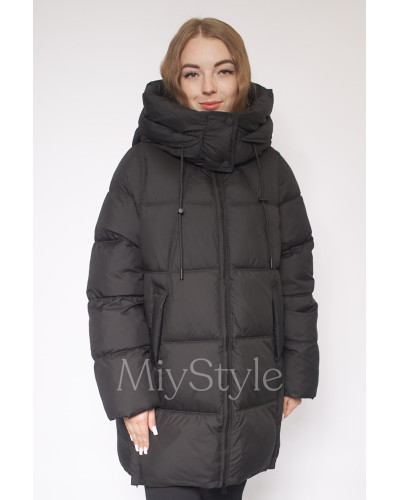Довга жіноча зимова куртка (386)