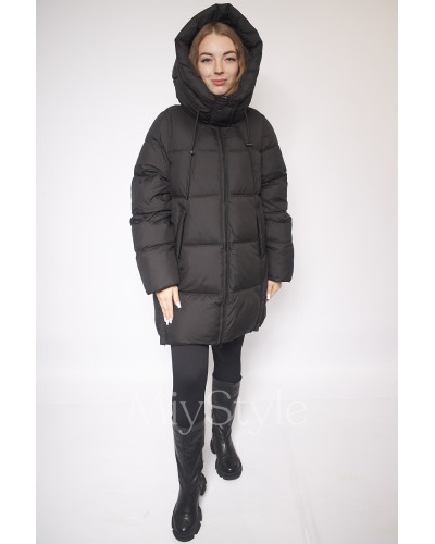 Довга жіноча зимова куртка (386)