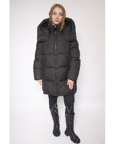 Довга жіноча зимова куртка (386)