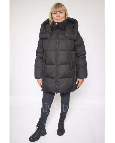 Довга жіноча зимова куртка (386)