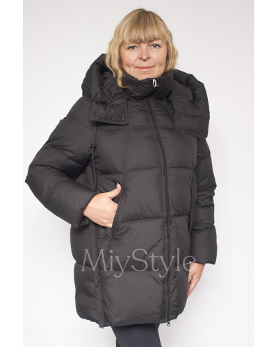 Довга жіноча зимова куртка (386)