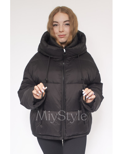 Жіноча зимова куртка оверсайз (015)