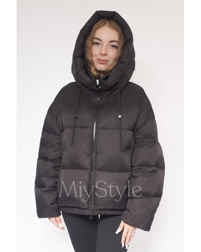 Жіноча зимова куртка оверсайз (015)