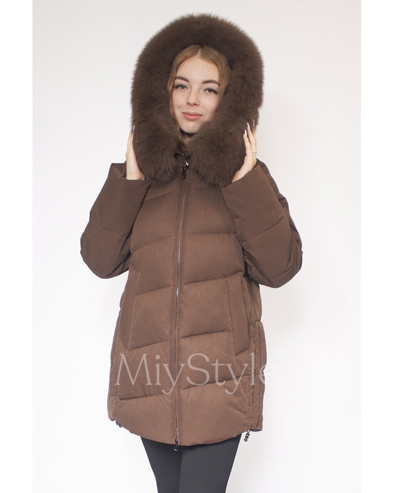 Жіноча зимова куртка (9539)