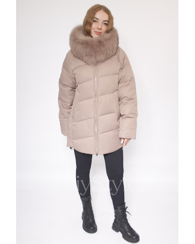 Жіноча зимова куртка (9539)