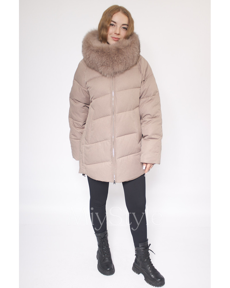 Жіноча зимова куртка (9539)