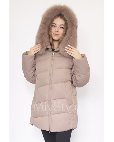 Жіноча зимова куртка (9539)